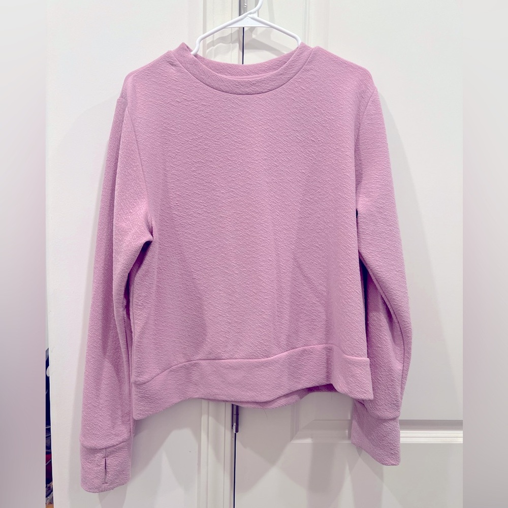 Textured Crewneck